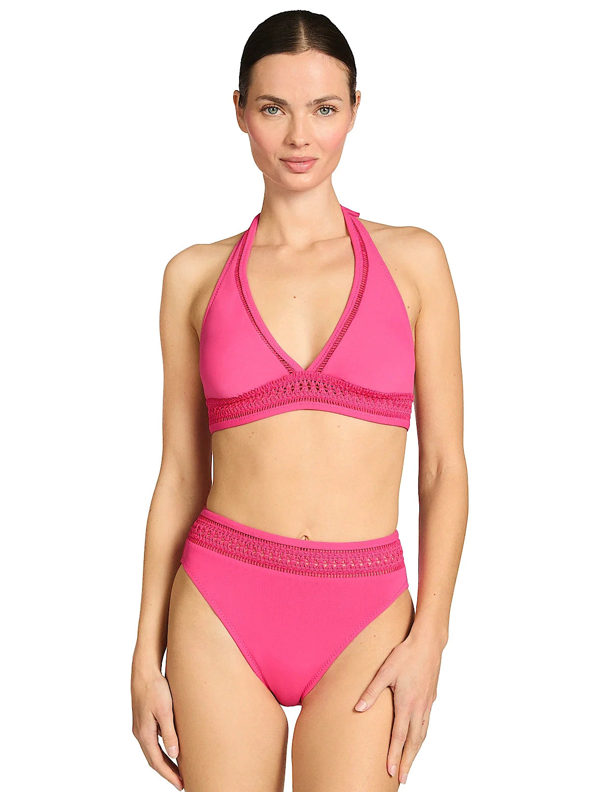 Isabelle Halter Bra-Isabelle High Waist Bikini