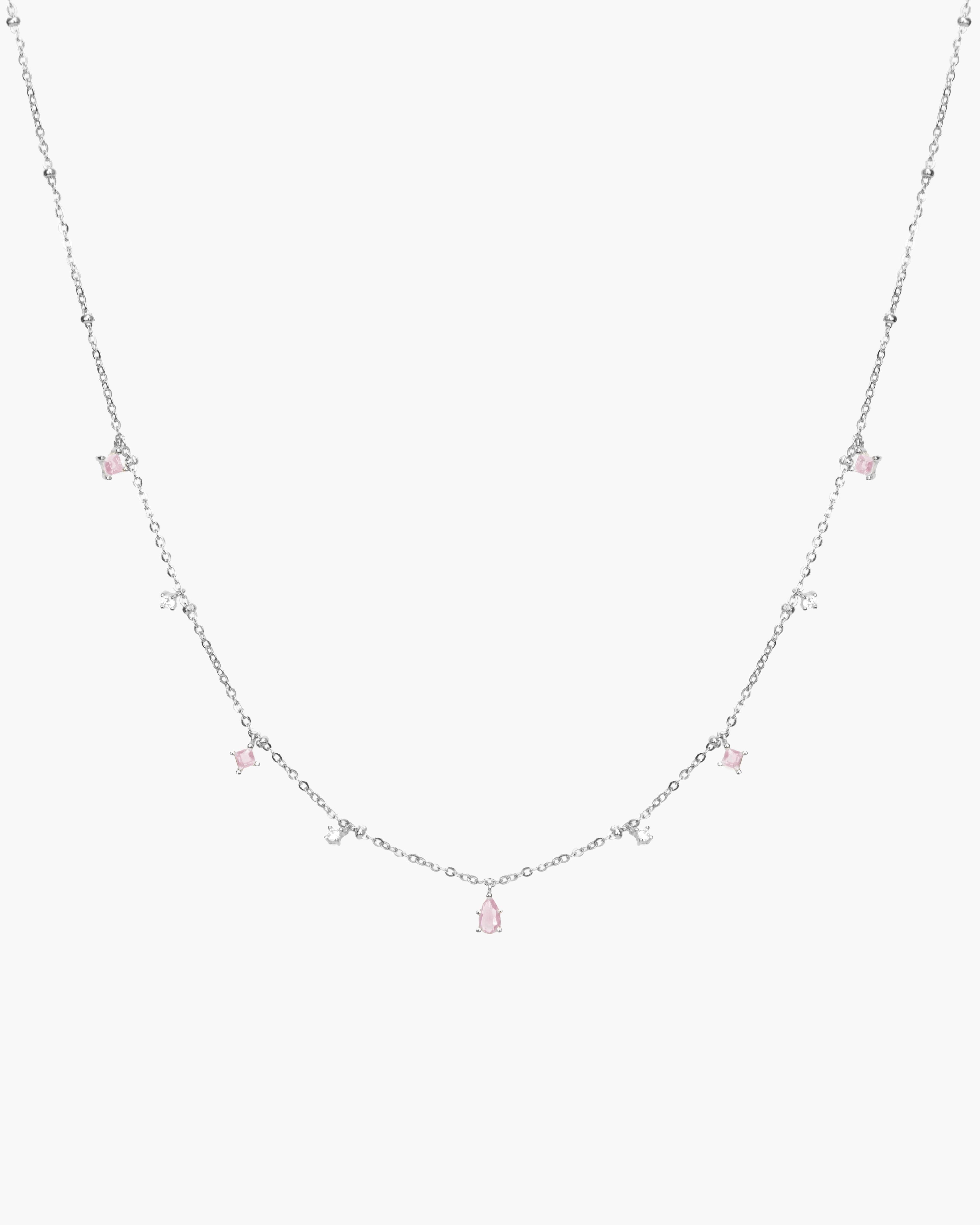 Elysee Necklace in Pink